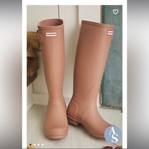 Hunter Blush Tall Boots